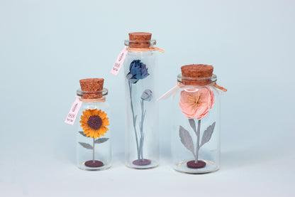 Fiole FLEUR papier TRIO