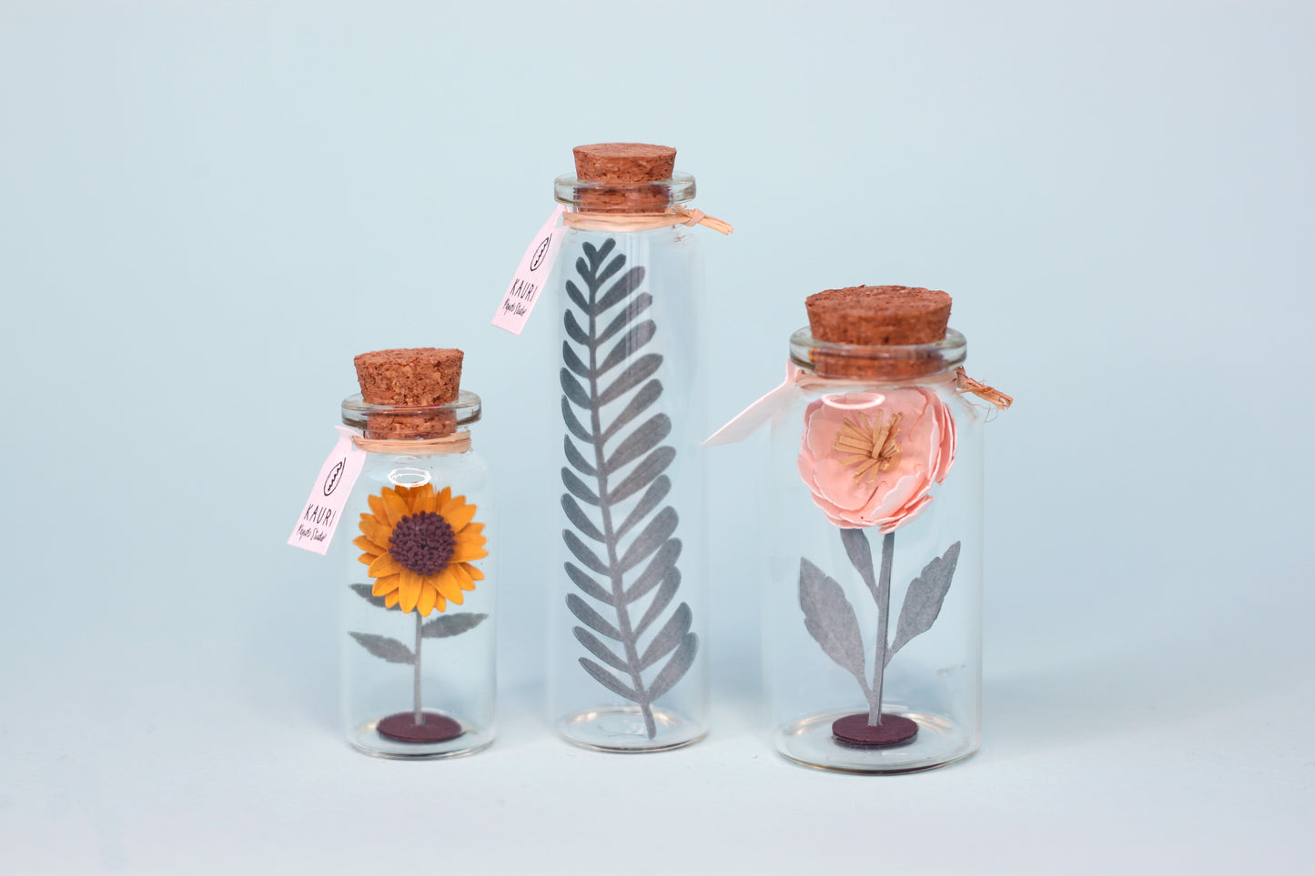 Fiole FLEUR papier TRIO